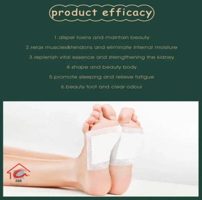 100% Merbal & Gentle Ingredient Detox Foot Pads (BUY 1 GET 1 FREE) ⭐⭐⭐⭐⭐ (4.9/5)
